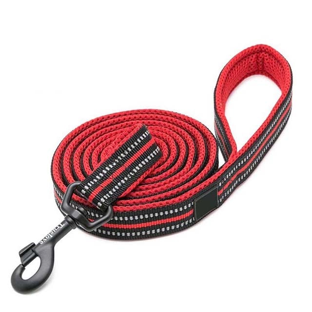 Soft Padded Dog Leads - 3M Reflective Leads - 11 Colours