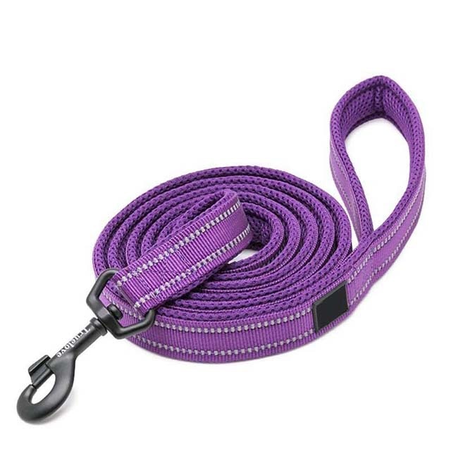 Soft Padded Dog Leads - 3M Reflective Leads - 11 Colours