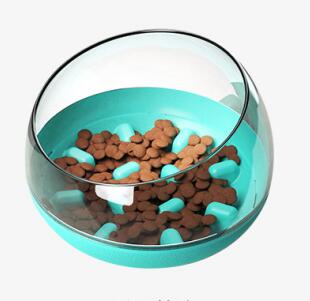 Slow Feeder Dog Bowl - Interactive Tumbler Puzzle