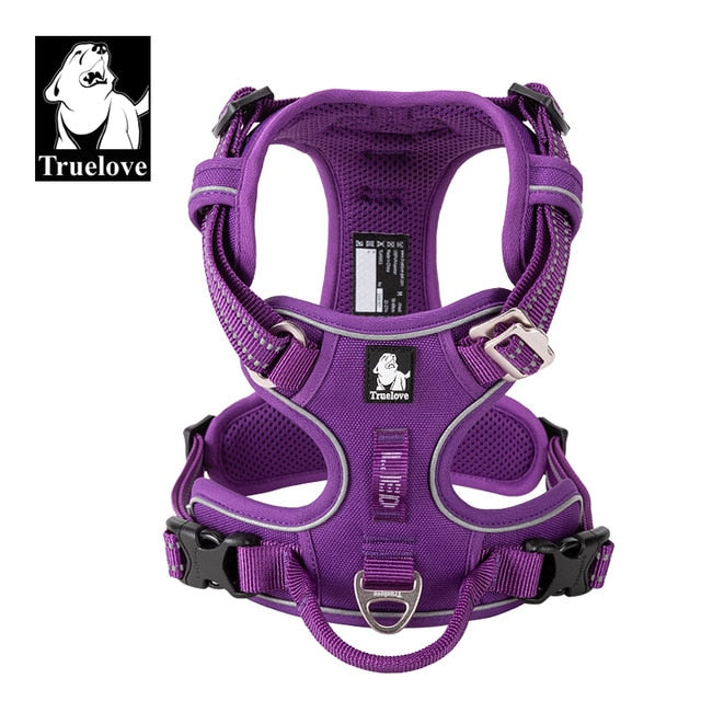 Truelove Reflective Adjustable Nylon Dog Harness