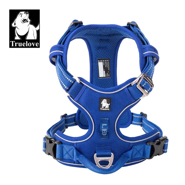 Truelove Reflective Adjustable Nylon Dog Harness