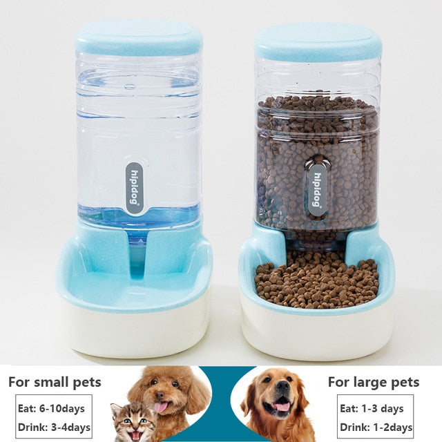 The Dog's Rollocks 'Pet Cafe' - 3.8L Pet Automatic Feeder & Waterer