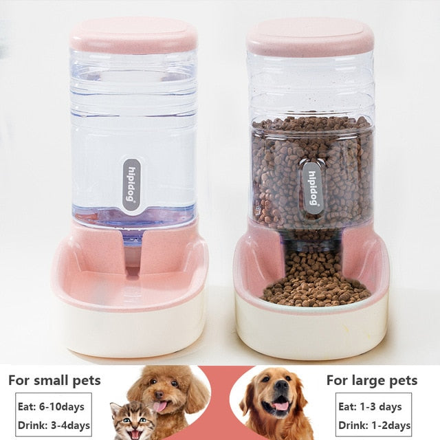 The Dog's Rollocks 'Pet Cafe' - 3.8L Pet Automatic Feeder & Waterer