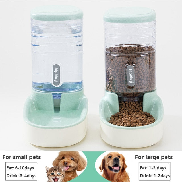 The Dog's Rollocks 'Pet Cafe' - 3.8L Pet Automatic Feeder & Waterer