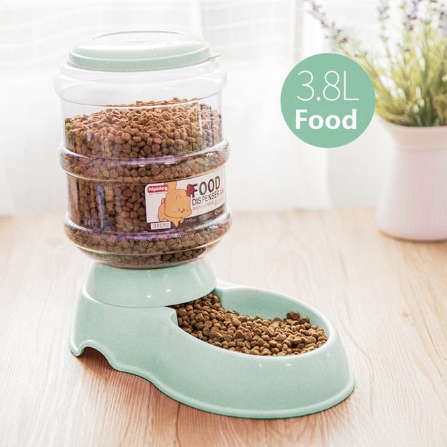 The Dog's Rollocks 'Pet Cafe' - 3.8L Pet Automatic Feeder & Waterer