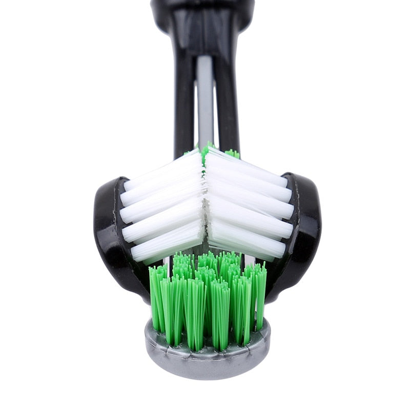 Three Sided Dog Toothbrush - Reduces Tartar and Bad Breath