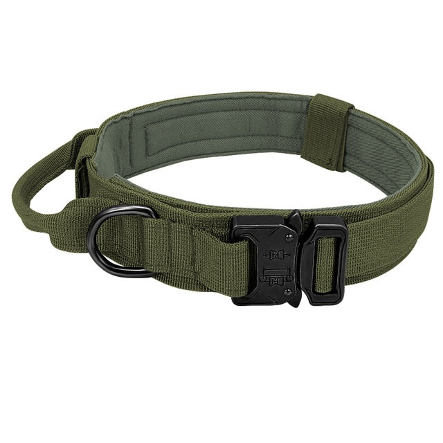 Military Tactical Dog Collar With Optional Matching 100cm Lead