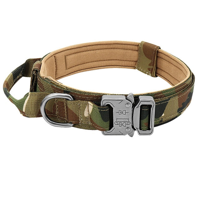 Military Tactical Dog Collar With Optional Matching 100cm Lead